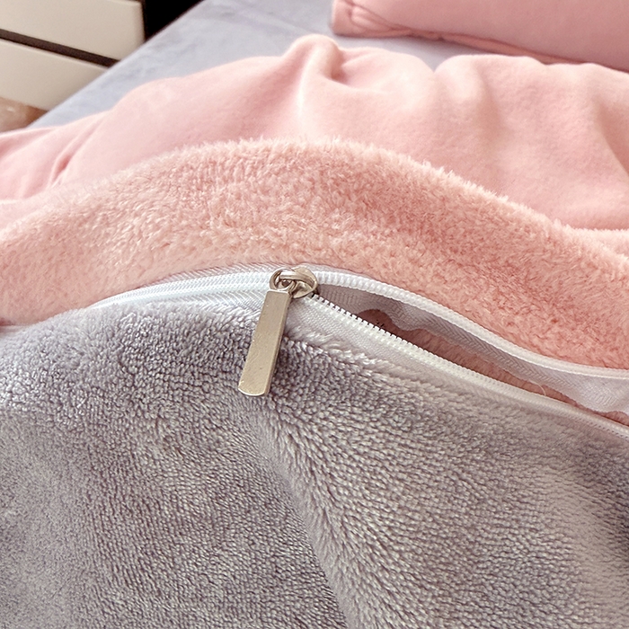 91家纺网 家纺一手货源 找家纺 （总）家贝爱 2025新款高克重石墨烯牛奶绒四件套