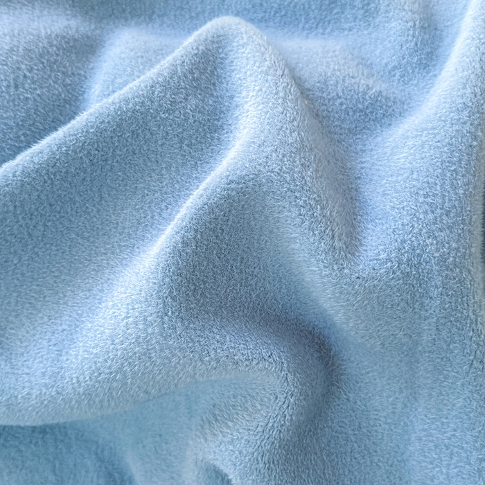 91家纺网 家纺一手货源 找家纺 家贝爱 2025新款高克重石墨烯牛奶绒四件套 暖梦-蓝