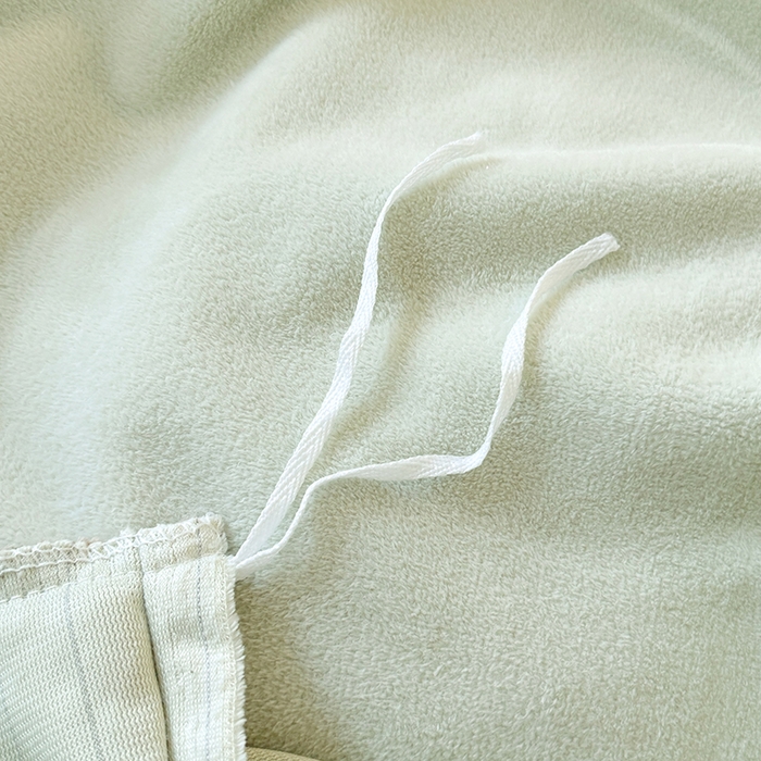 91家纺网 家纺一手货源 找家纺 家贝爱 2025新款高克重石墨烯牛奶绒四件套 暖梦-绿