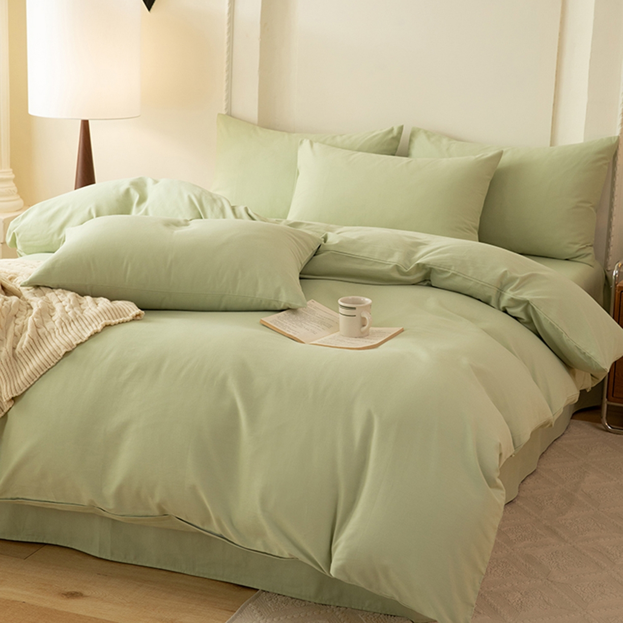 91家纺网 家纺一手货源 找家纺 （总）八十八家纺 2025新款纯棉加厚磨毛四件套及单品系列-四件套