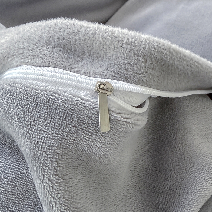 91家纺网 家纺一手货源 找家纺 家贝爱 2025新款高克重石墨烯牛奶绒四件套 暖梦-深灰