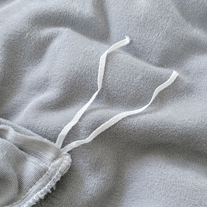 91家纺网 家纺一手货源 找家纺 家贝爱 2025新款高克重石墨烯牛奶绒四件套 暖梦-深灰