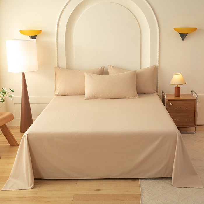 91家纺网 家纺一手货源 找家纺 （总）八十八家纺 2025新款纯棉加厚磨毛四件套及单品系列-单床单