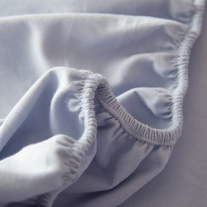 91家纺网 家纺一手货源 找家纺 八十八家纺 2025新款纯棉加厚磨毛四件套及单品系列-单床笠 加厚天蓝