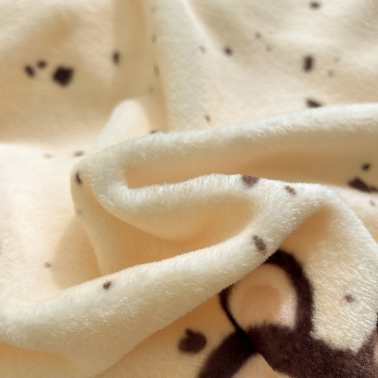 91家纺网 家纺一手货源 找家纺 如一 2025新款高克重卡通印花牛奶绒四件套第二批 拉兔咖