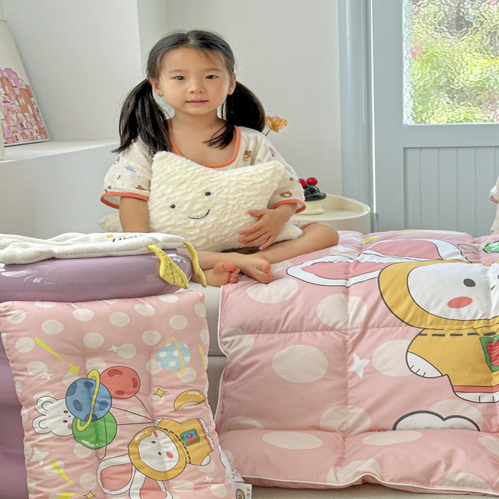 91家纺网 家纺一手货源 找家纺 暖羽屋羽绒馆 2025新款95绒子鸭绒被 羽绒被芯儿童学生羽绒被婴幼儿园冬被子 梦想星球