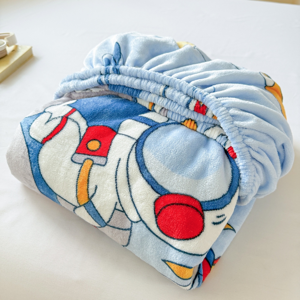 91家纺网 家纺一手货源 找家纺 （总）名兮家居 2025新款高克重印花牛奶绒单床笠床笠单件