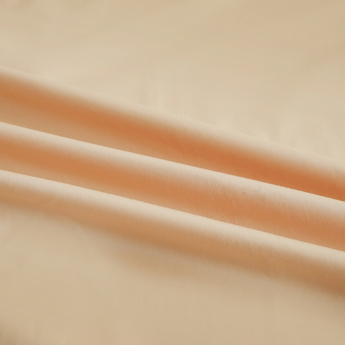 91家纺网 家纺一手货源 找家纺 泰迪爱兰Teddy ISLAND  2026新款全棉40S单品刺绣床单 白杏色