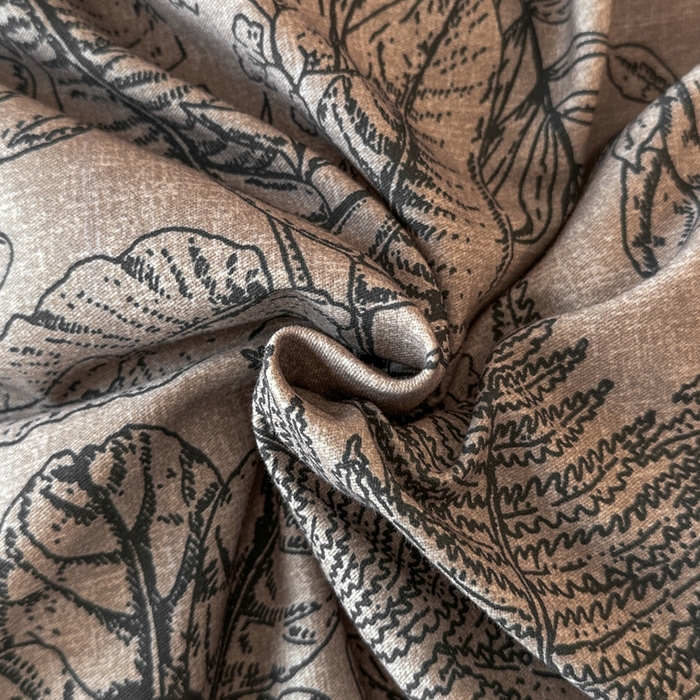 91家纺网 家纺一手货源 找家纺 寐居家纺 2025新款A类全棉纯棉磨毛印花四件套 蕉叶