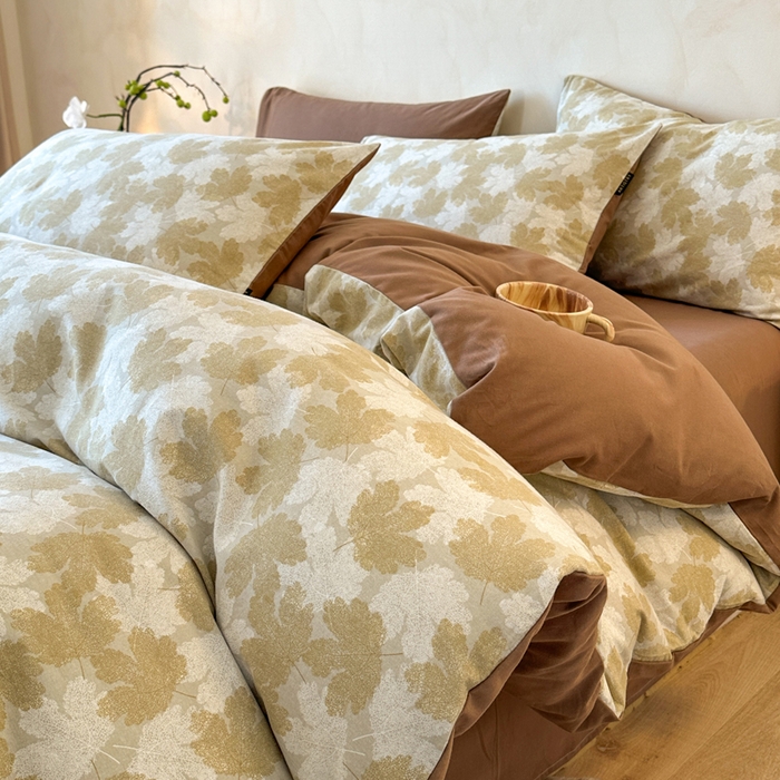 91家纺网 家纺一手货源 找家纺 （总）寐居家纺 2025新款A类全棉纯棉磨毛印花四件套