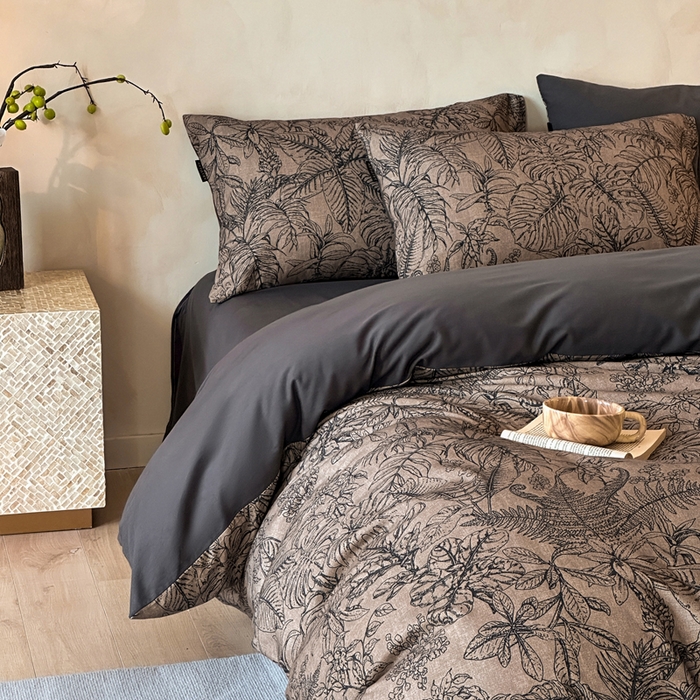 91家纺网 家纺一手货源 找家纺 寐居家纺 2025新款A类全棉纯棉磨毛印花四件套 蕉叶