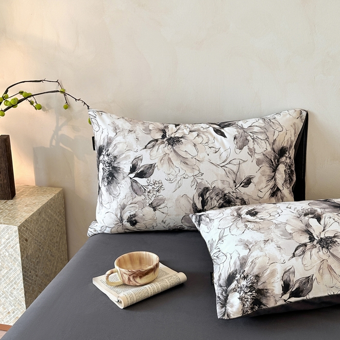 91家纺网 家纺一手货源 找家纺 寐居家纺 2025新款A类全棉纯棉磨毛印花四件套 远黛