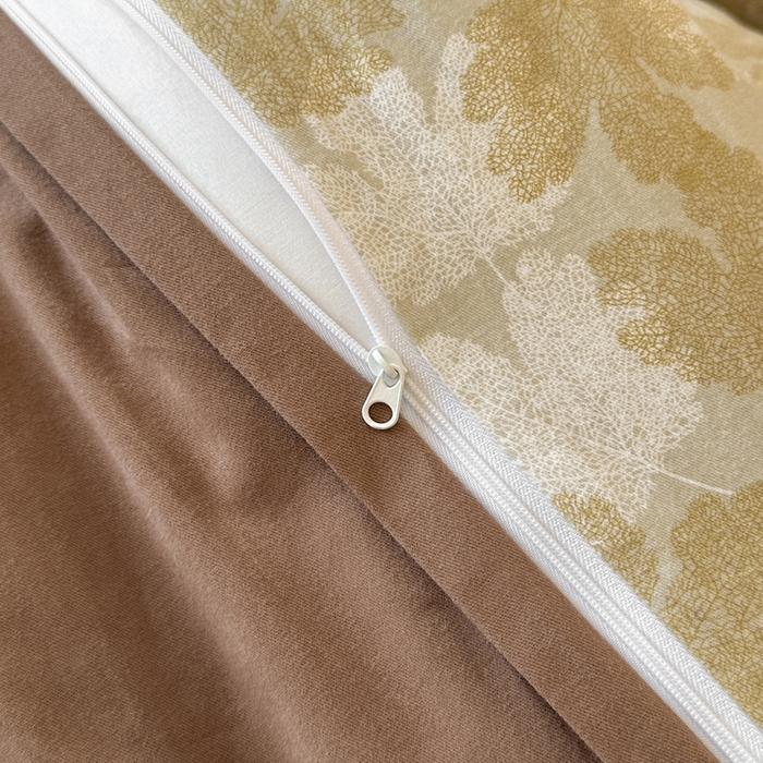 91家纺网 家纺一手货源 找家纺 寐居家纺 2025新款A类全棉纯棉磨毛印花四件套 秋屿