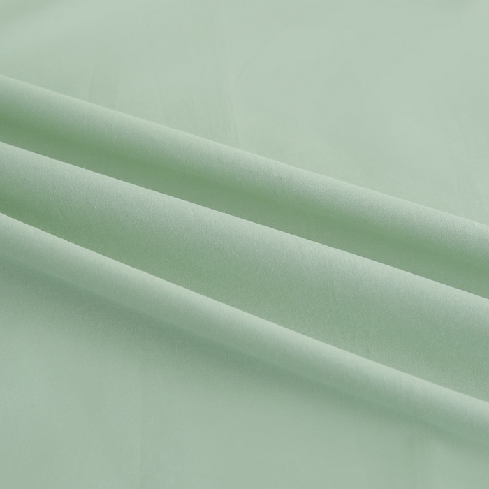 91家纺网 家纺一手货源 找家纺 泰迪爱兰Teddy ISLAND  2026新款全棉40S单品刺绣床单 抹茶绿