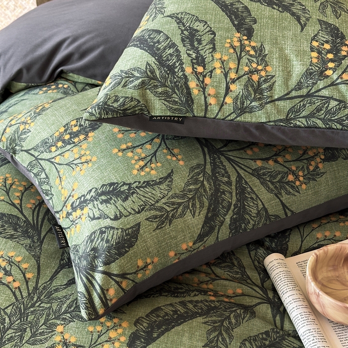 91家纺网 家纺一手货源 找家纺 寐居家纺 2025新款A类全棉纯棉磨毛印花四件套 青枝