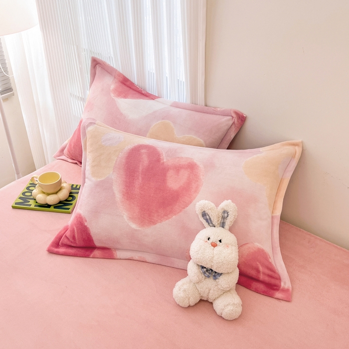 91家纺网 家纺一手货源 找家纺 （总）寐居家纺 2025新款印花牛奶绒四件套