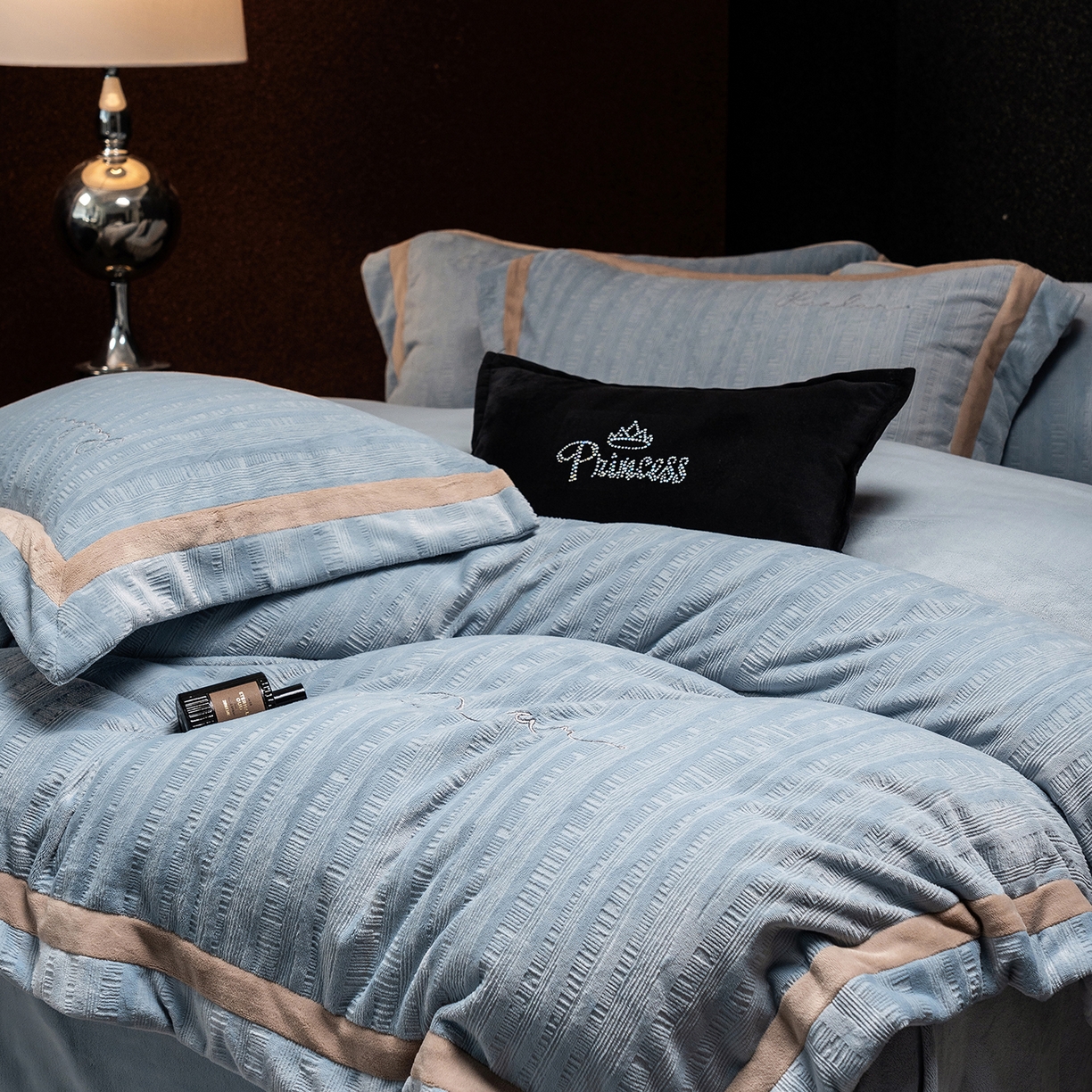 91家纺网 家纺一手货源 找家纺 （总）瑞雪家居 2025新款亲肤舒适四件套-纹屿系列