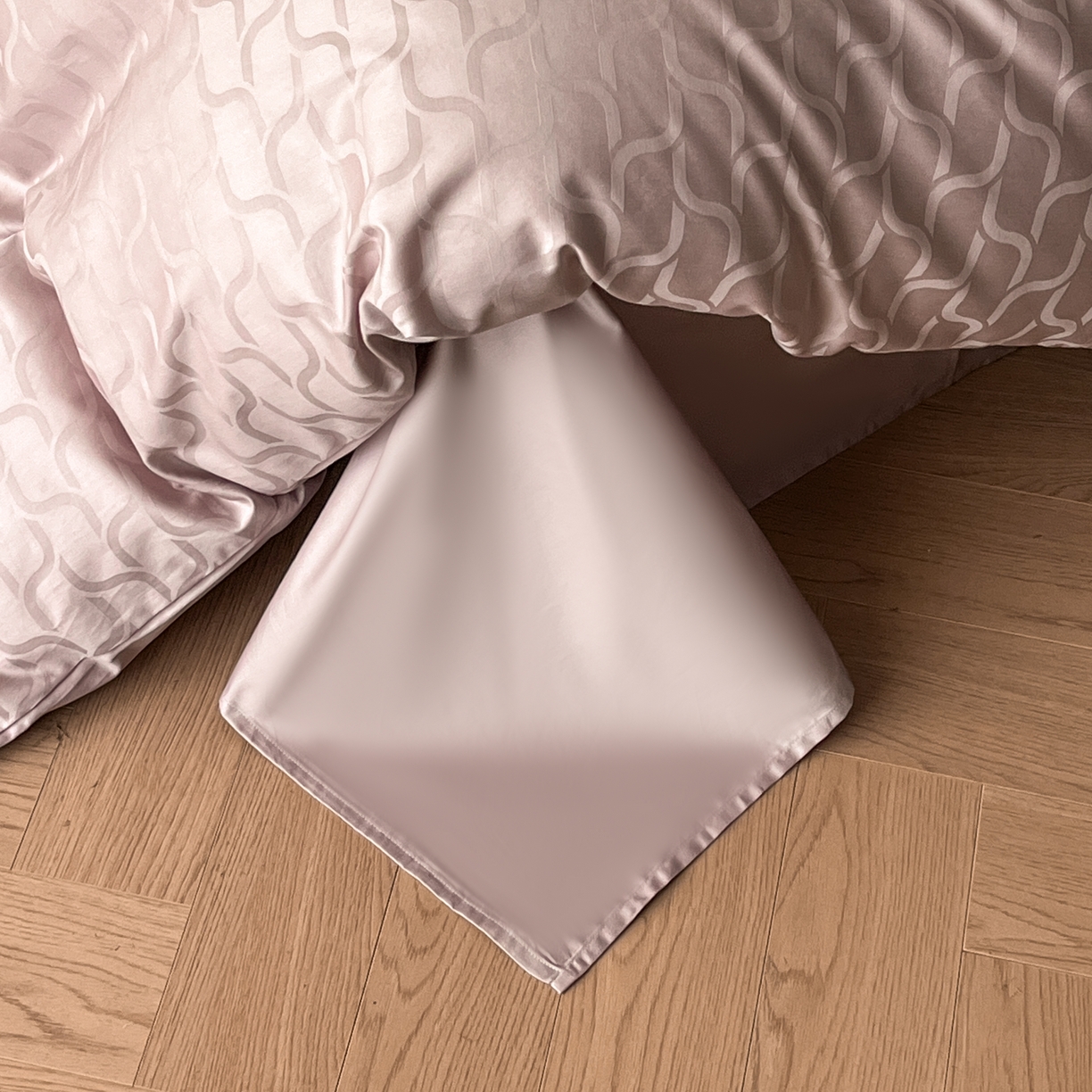 91家纺网 家纺一手货源 找家纺 群鹿家访 25年新款长绒棉简约款四件套 菲林客