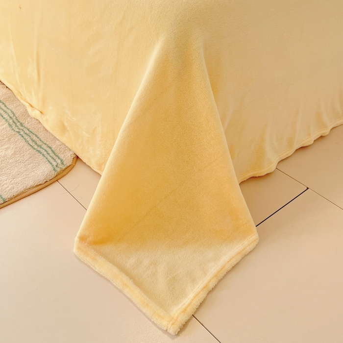 91家纺网 家纺一手货源 找家纺 寐居家纺 2025新款印花牛奶绒四件套 烘焙小熊