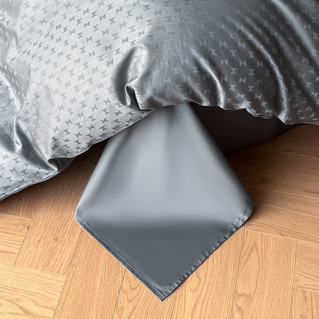 91家纺网 家纺一手货源 找家纺 群鹿家访 25年新款长绒棉简约款四件套 时间沙漏