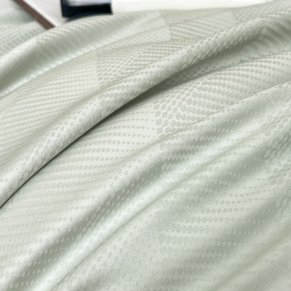 91家纺网 家纺一手货源 找家纺 群鹿家访 25年新款长绒棉简约款四件套 时空