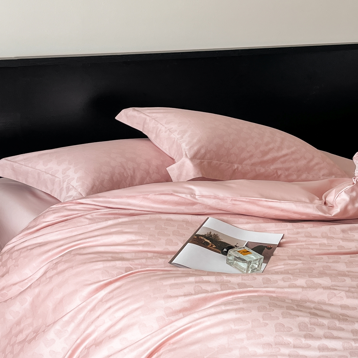 91家纺网 家纺一手货源 找家纺 群鹿家访 25年新款长绒棉简约款四件套 童心