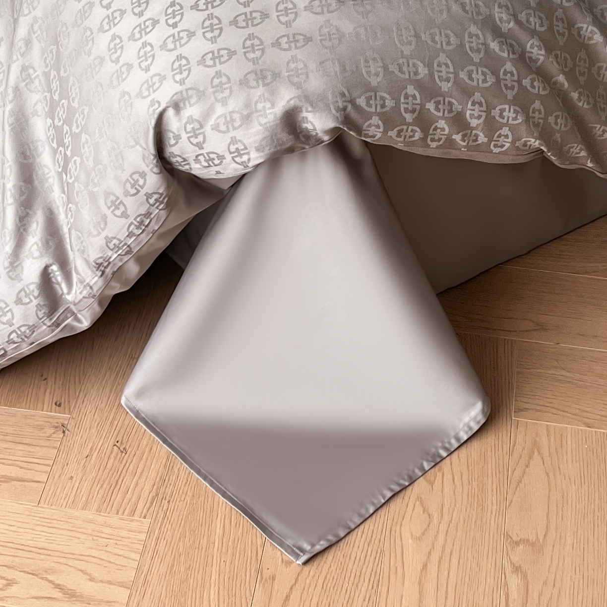 91家纺网 家纺一手货源 找家纺 群鹿家访 25年新款长绒棉简约款四件套 艺海观澜