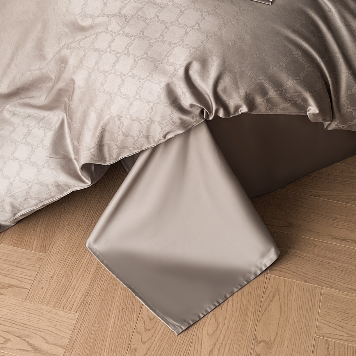 91家纺网 家纺一手货源 找家纺 群鹿家访 25年新款长绒棉简约款四件套 艺维