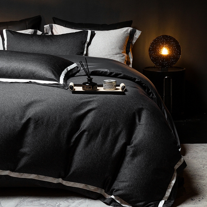 91家纺网 家纺一手货源 找家纺 （总）ONE TWO ONE 121 2025新款Epoch时代轻奢系列高支高密贡缎长绒棉四件套