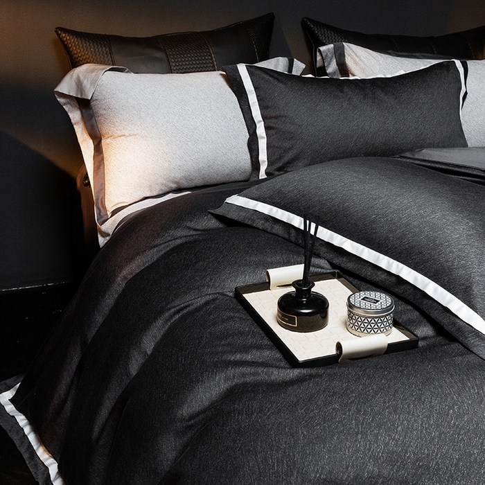 91家纺网 家纺一手货源 找家纺 （总）ONE TWO ONE 121 2025新款Epoch时代轻奢系列高支高密贡缎长绒棉四件套