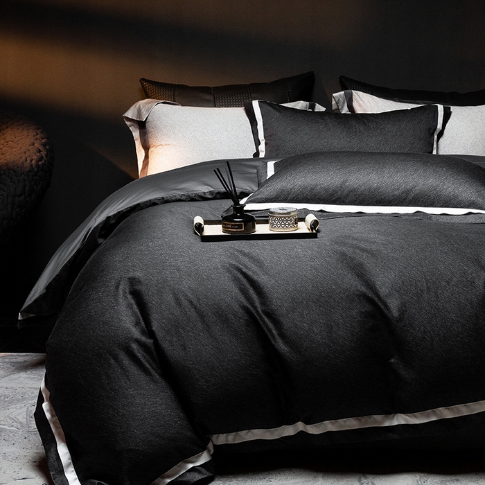 91家纺网 家纺一手货源 找家纺 （总）ONE TWO ONE 121 2025新款Epoch时代轻奢系列高支高密贡缎长绒棉四件套