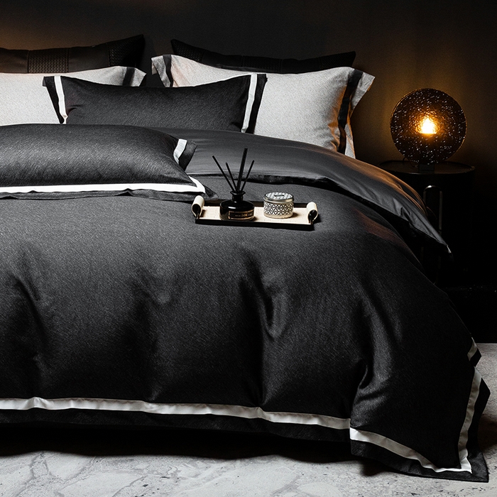 91家纺网 家纺一手货源 找家纺 （总）ONE TWO ONE 121 2025新款Epoch时代轻奢系列高支高密贡缎长绒棉四件套