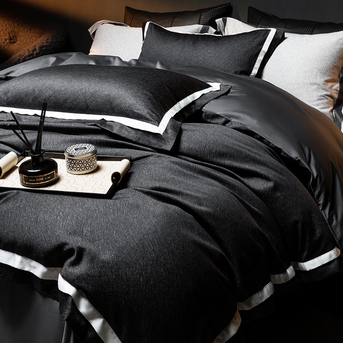 91家纺网 家纺一手货源 找家纺 （总）ONE TWO ONE 121 2025新款Epoch时代轻奢系列高支高密贡缎长绒棉四件套