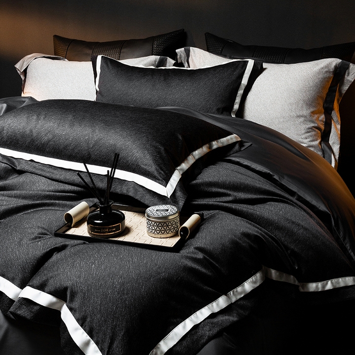 91家纺网 家纺一手货源 找家纺 （总）ONE TWO ONE 121 2025新款Epoch时代轻奢系列高支高密贡缎长绒棉四件套