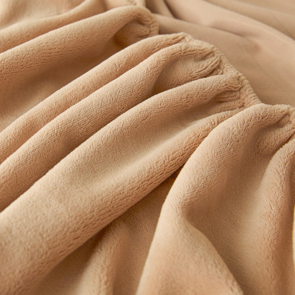 91家纺网 家纺一手货源 找家纺 衿成家纺 2025新款牛奶绒单床笠床笠单件系列 卡其