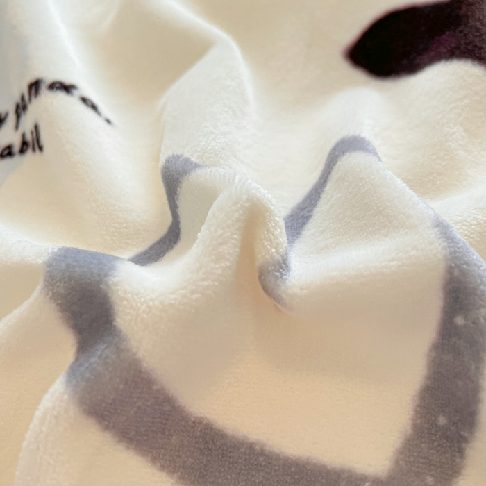 91家纺网 家纺一手货源 找家纺 寐居家纺 2025新款印花牛奶绒四件套 熊猫团团