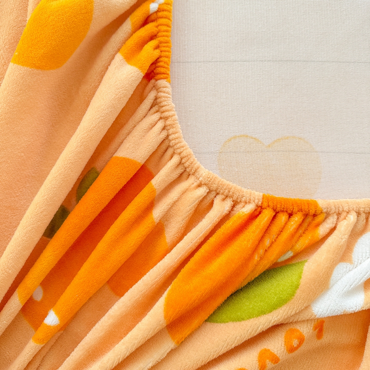 91家纺网 家纺一手货源 找家纺 名兮家居 2025新款高克重印花牛奶绒单床笠床笠单件 兔兔派对