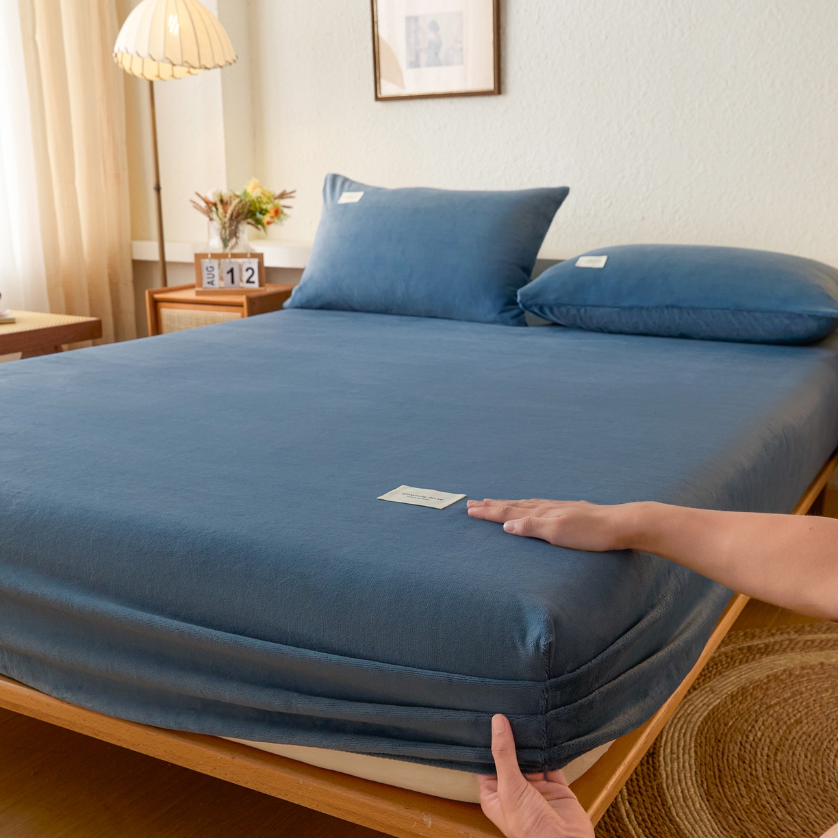 91家纺网 家纺一手货源 找家纺 （总）衿成家纺 2025新款牛奶绒单床笠床笠单件系列