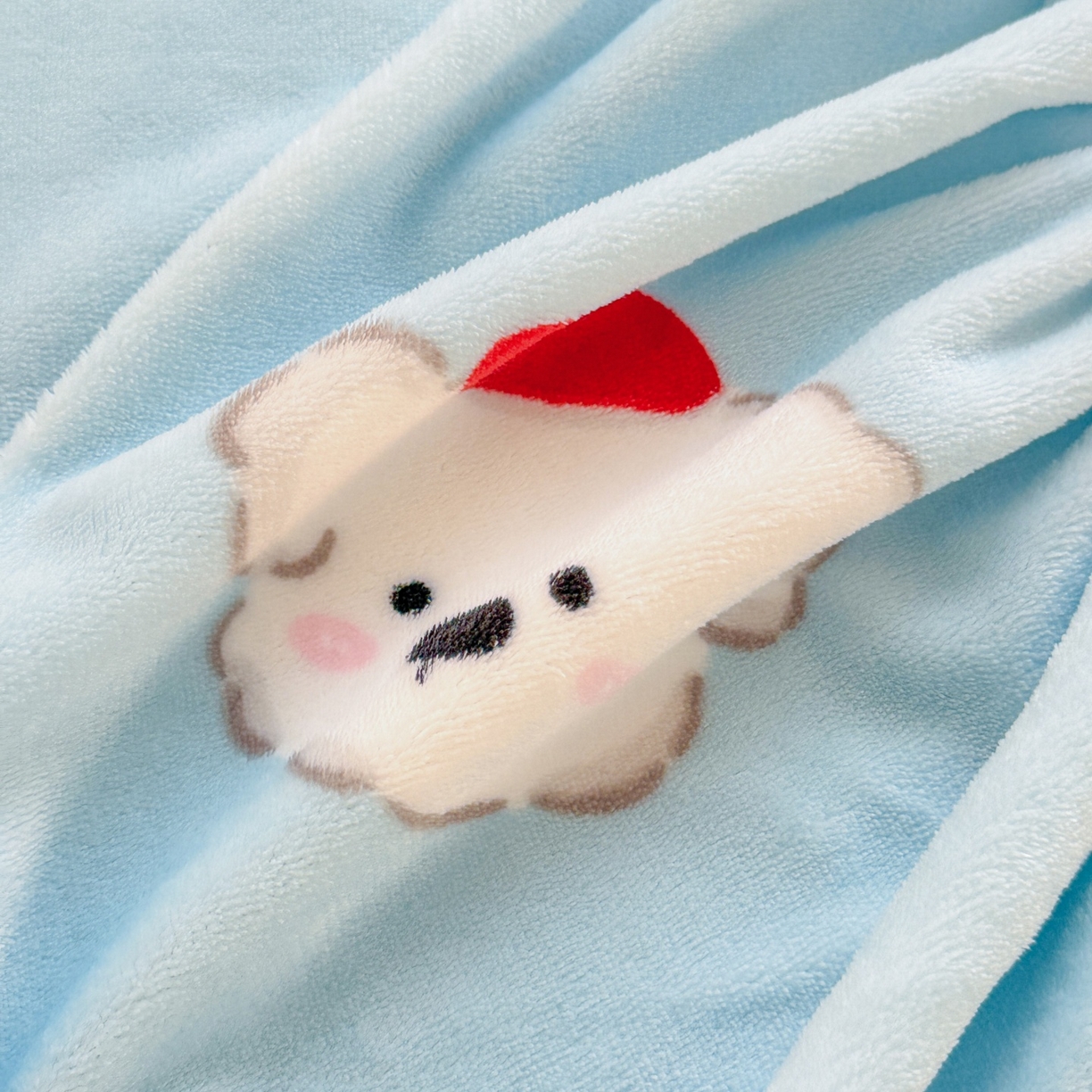 91家纺网 家纺一手货源 找家纺 名兮家居 2025新款高克重印花牛奶绒单床笠床笠单件 小红帽