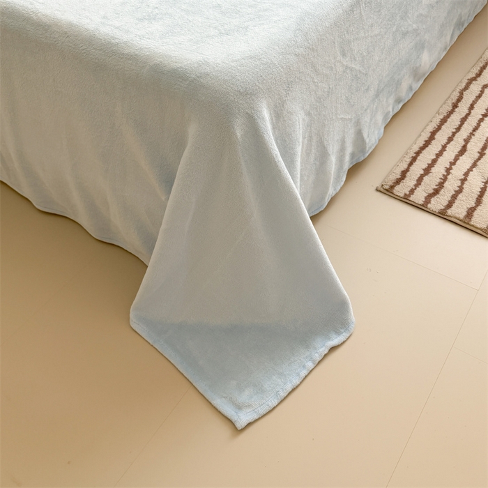 91家纺网 家纺一手货源 找家纺 慕晨 2025新款卡通可爱大版印花牛奶绒加厚保暖小清新四件套直播 大脸猫猫