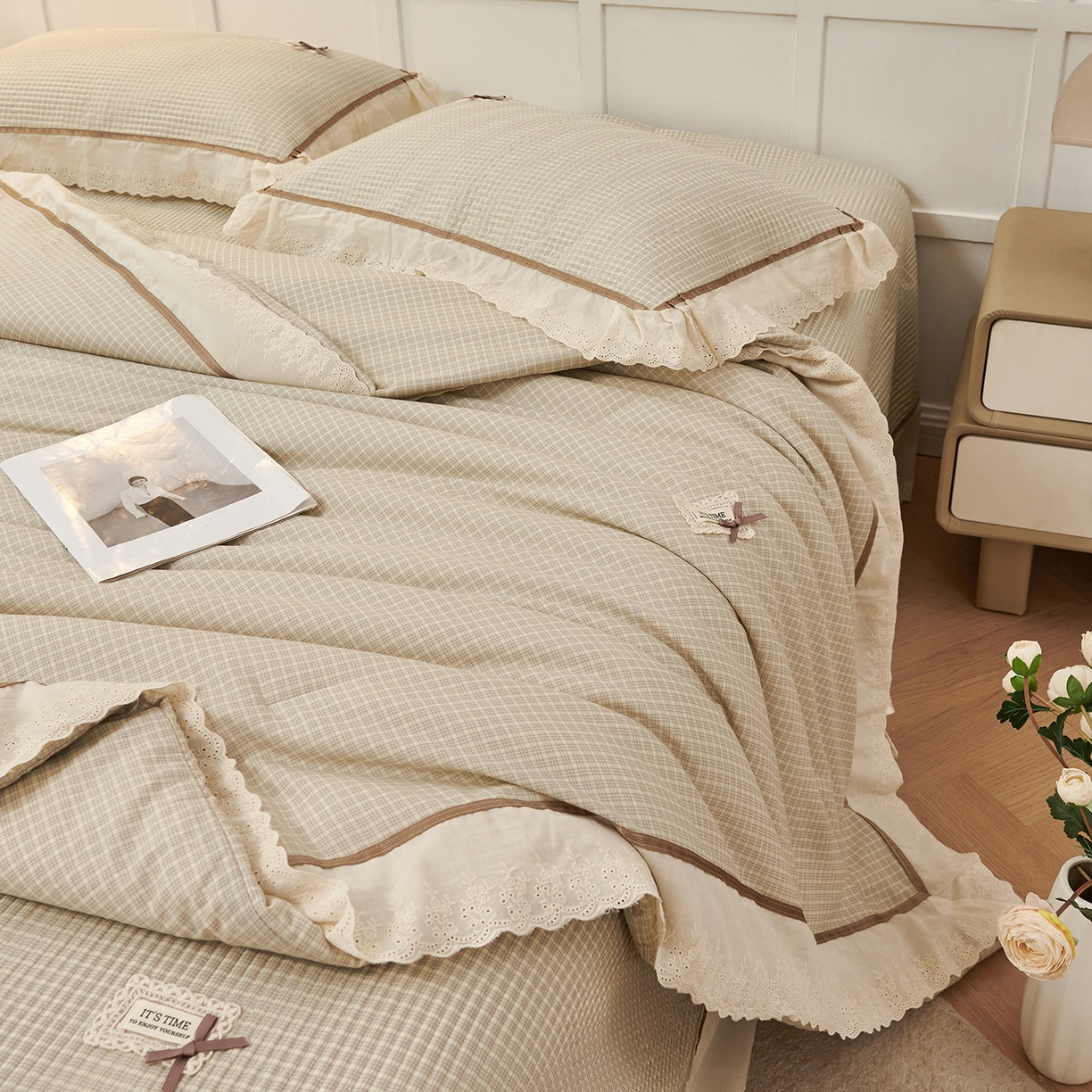 91家纺网 家纺一手货源 找家纺 （总）优希家纺 2025新款米娅千金多功能春秋被四件套