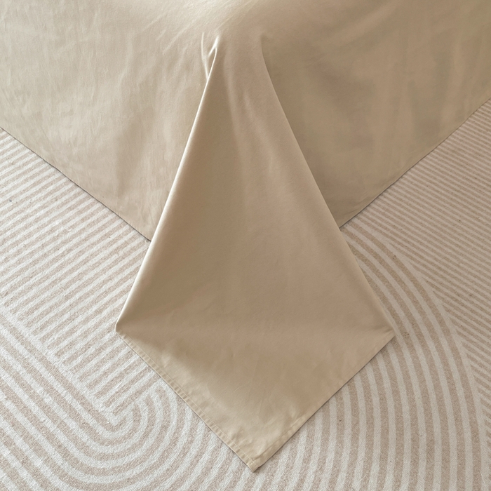 91家纺网 家纺一手货源 找家纺 桃园 新款纯棉全棉长绒棉磨毛不掉毛刺绣四件套高端礼盒-斯嘉丽 斯嘉丽-香槟