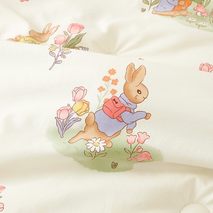 91家纺网 家纺一手货源 找家纺 （总）乐沐 2025新款A类水洗棉双层纱豆豆绒被芯