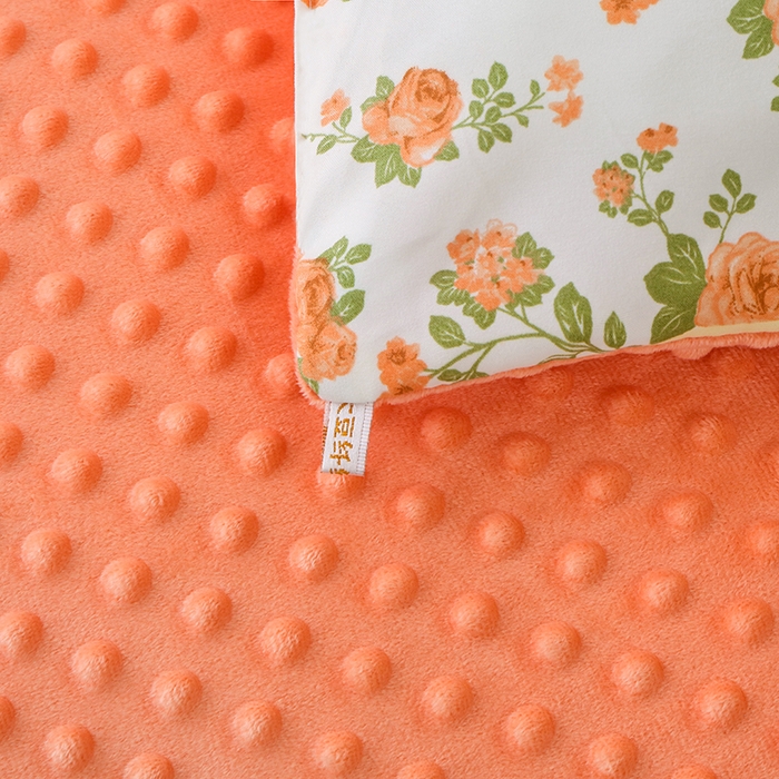 91家纺网 家纺一手货源 找家纺 乐沐 2025新款A类水洗棉双层纱豆豆绒被芯 卡西欧