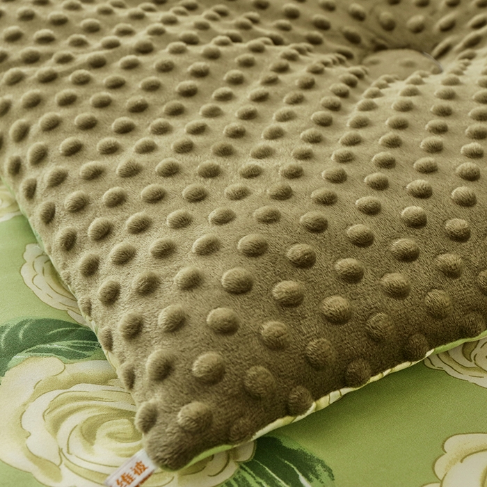 91家纺网 家纺一手货源 找家纺 乐沐 2025新款A类水洗棉双层纱豆豆绒被芯 迷恋