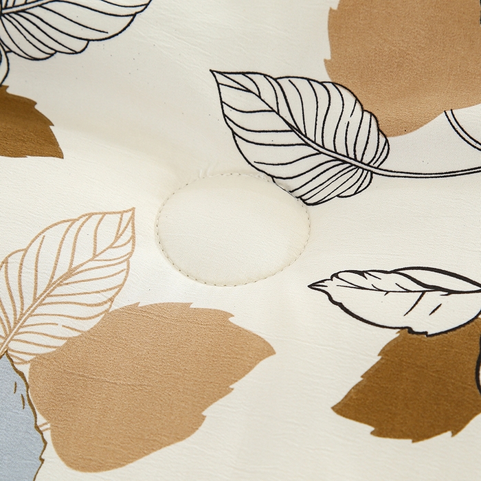 91家纺网 家纺一手货源 找家纺 乐沐 2025新款A类水洗棉双层纱豆豆绒被芯 叶涧