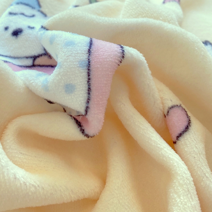 91家纺网 家纺一手货源 找家纺 葡萄家 2025新款高克重印花牛奶绒四件套萌系卡通 卡通乐园