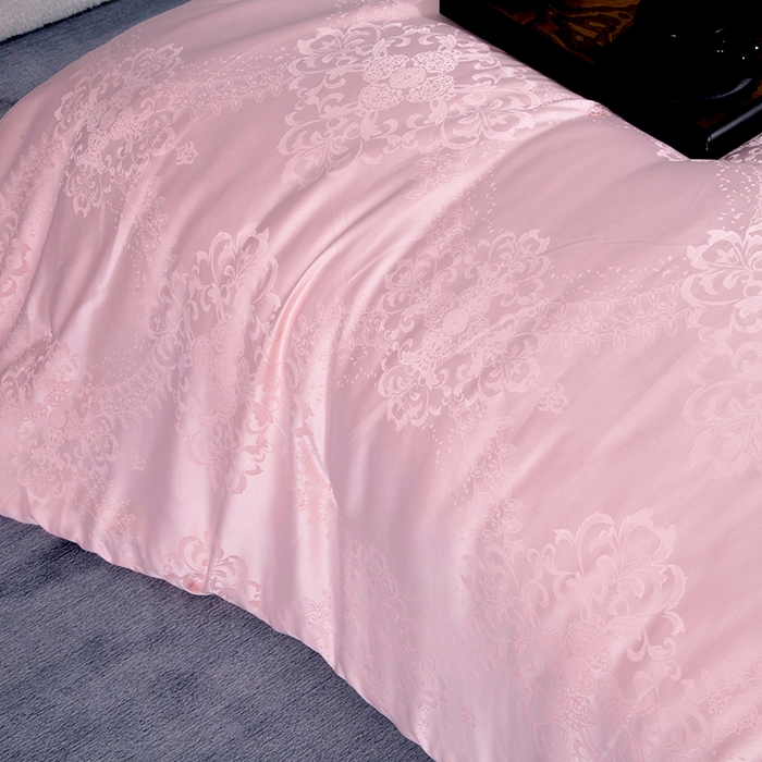 91家纺网 家纺一手货源 找家纺 前程家纺 2025新款贡缎提花被被子被芯-富贵花 富贵花-玛瑙玉