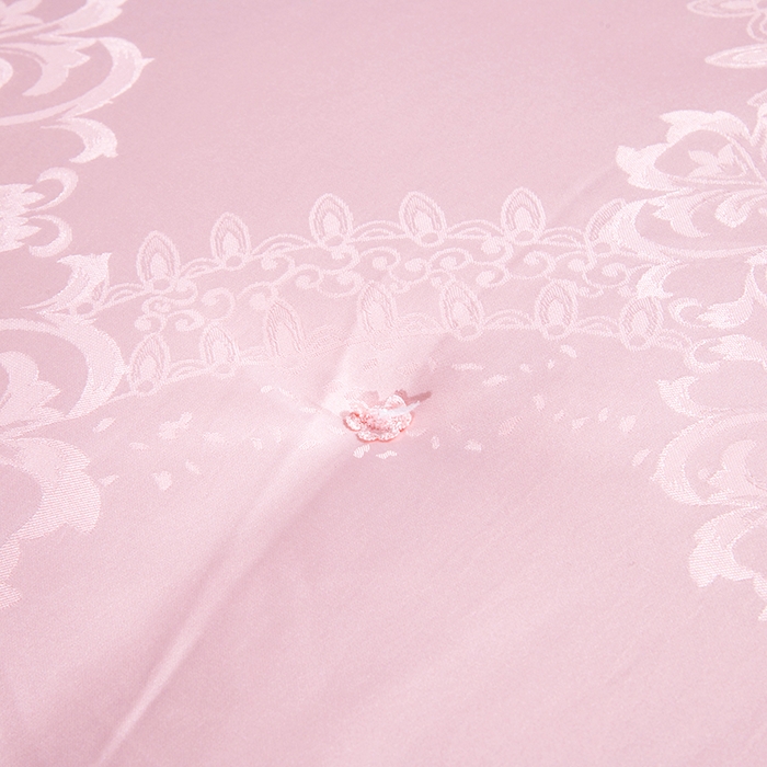 91家纺网 家纺一手货源 找家纺 前程家纺 2025新款贡缎提花被被子被芯-富贵花 富贵花-玛瑙玉