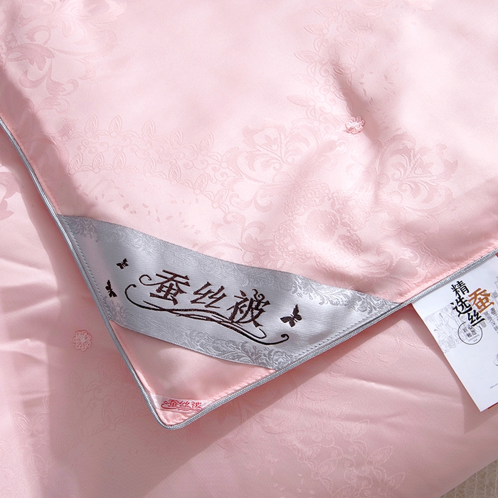 91家纺网 家纺一手货源 找家纺 前程家纺 2025新款贡缎提花被被子被芯-富贵花 富贵花-玛瑙玉